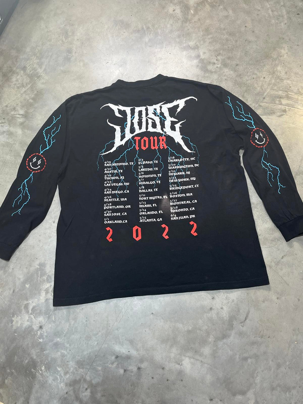 J. Balvin Preowned 2XL Longsleeve T-shirt
