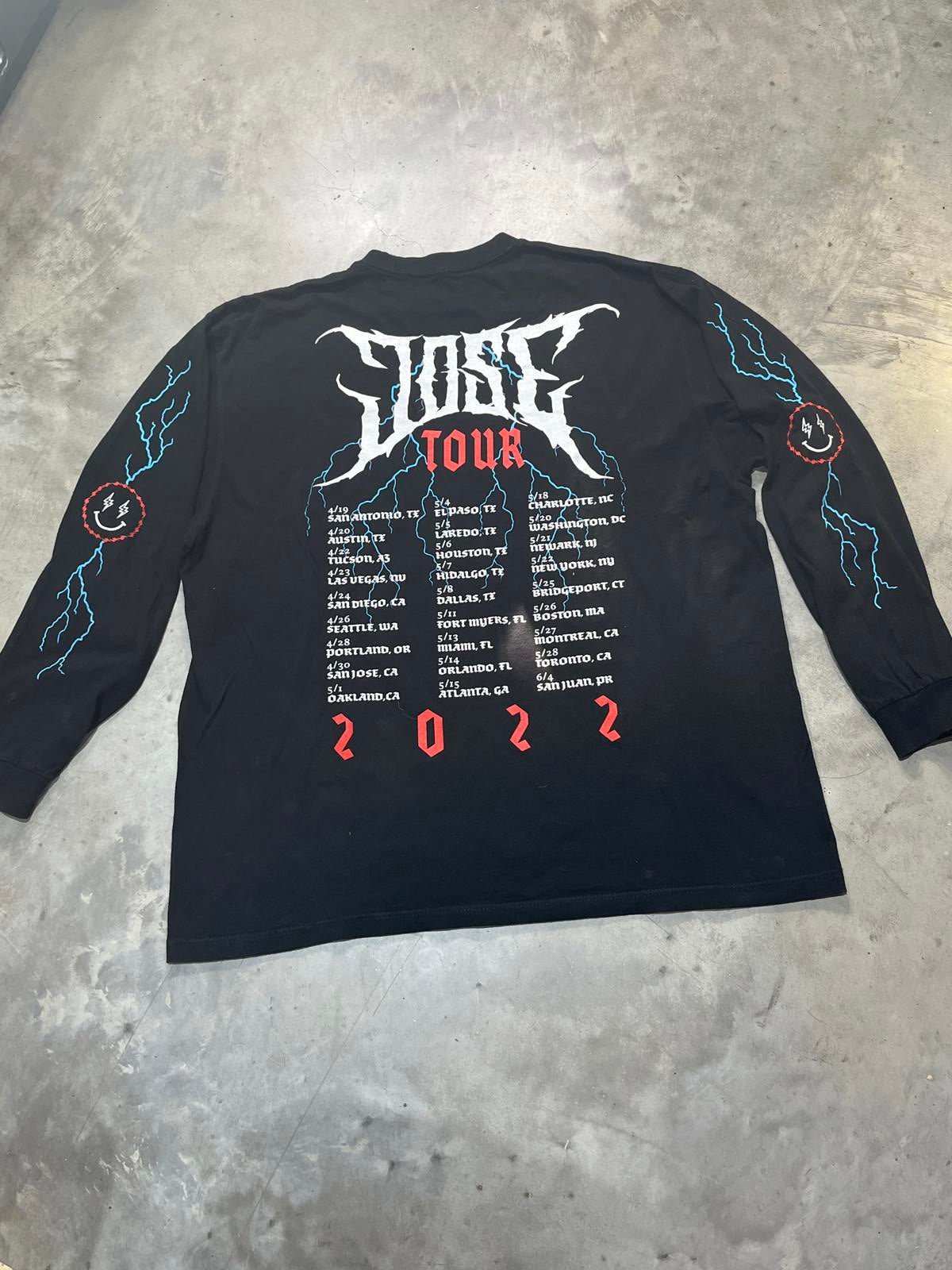 J. Balvin Preowned 2XL Longsleeve T-shirt