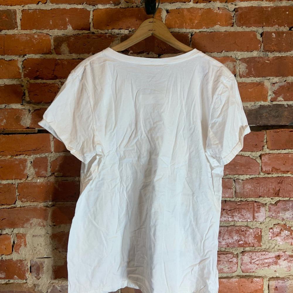 Buddy holly ladies 2XLarge white graphic preowned T-shirt