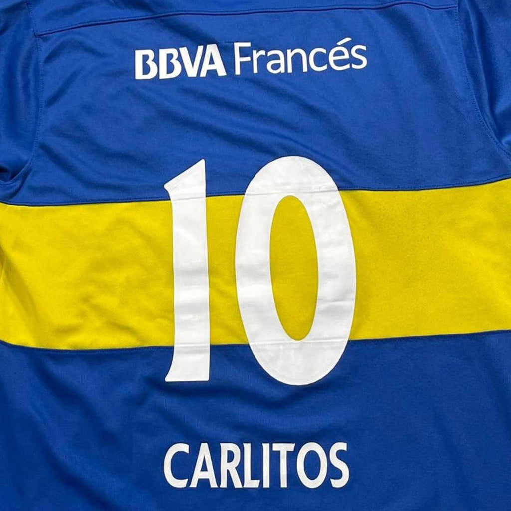 Boca Juniors Carlos Teves Preowned Medium Home Jersey