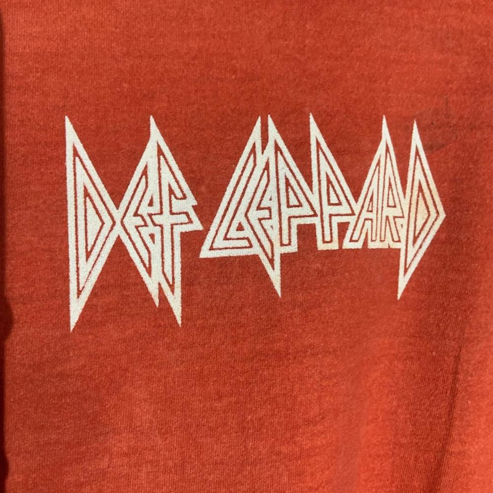 Def Leppard Xlarge red graphic vintage T-shirt