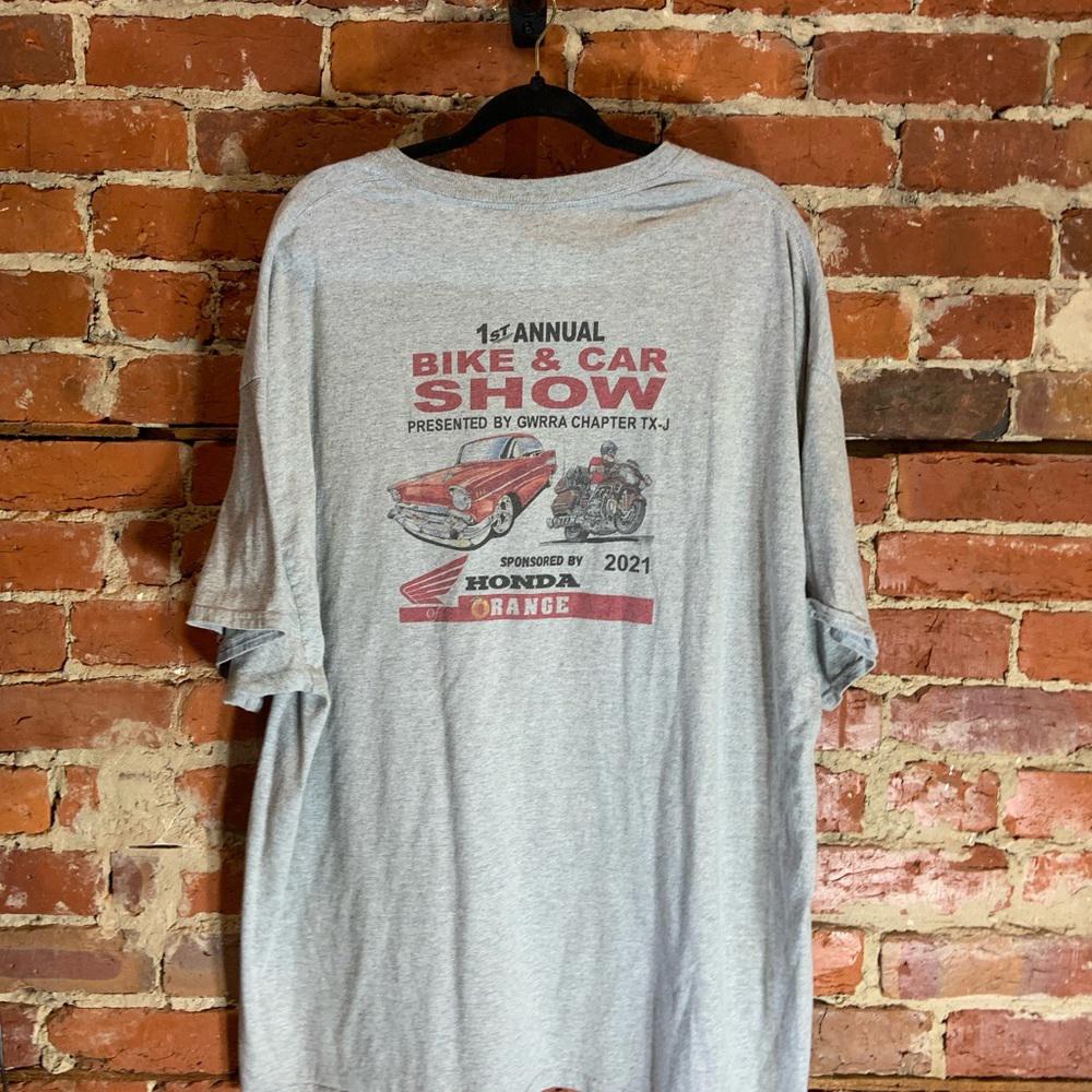 Columbanus motor sport 3xlarge grey graphic preowned T-shirt