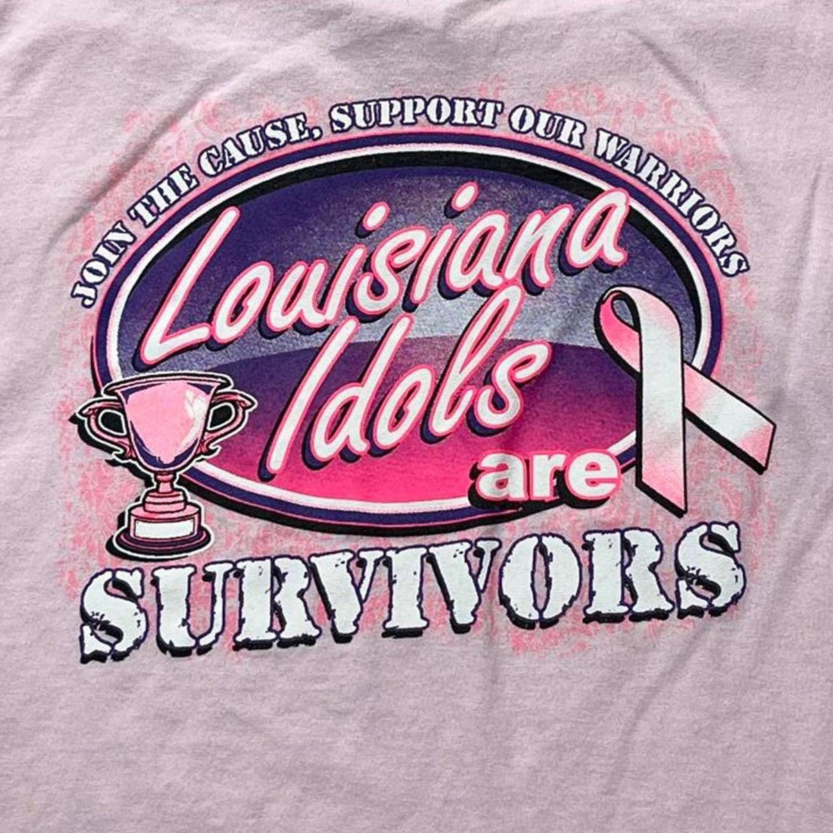 Louisiana Idols Are Survivors Preowned Medium T-shirt