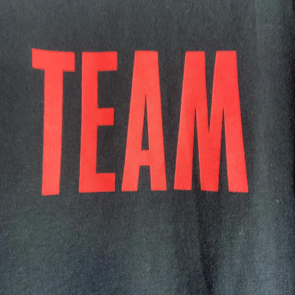 Justin Bieber Xlarge black graphic vintage T-shirt