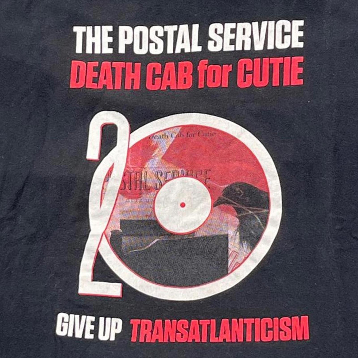 The Postal Service / Death Cab For Cutie Preowned XL T-shirt
