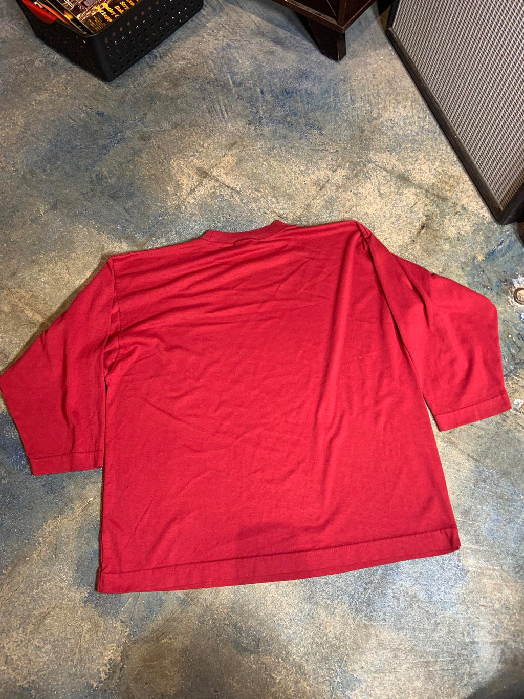 Queens of the Stone Age XL Long Sleeve Red Shirt