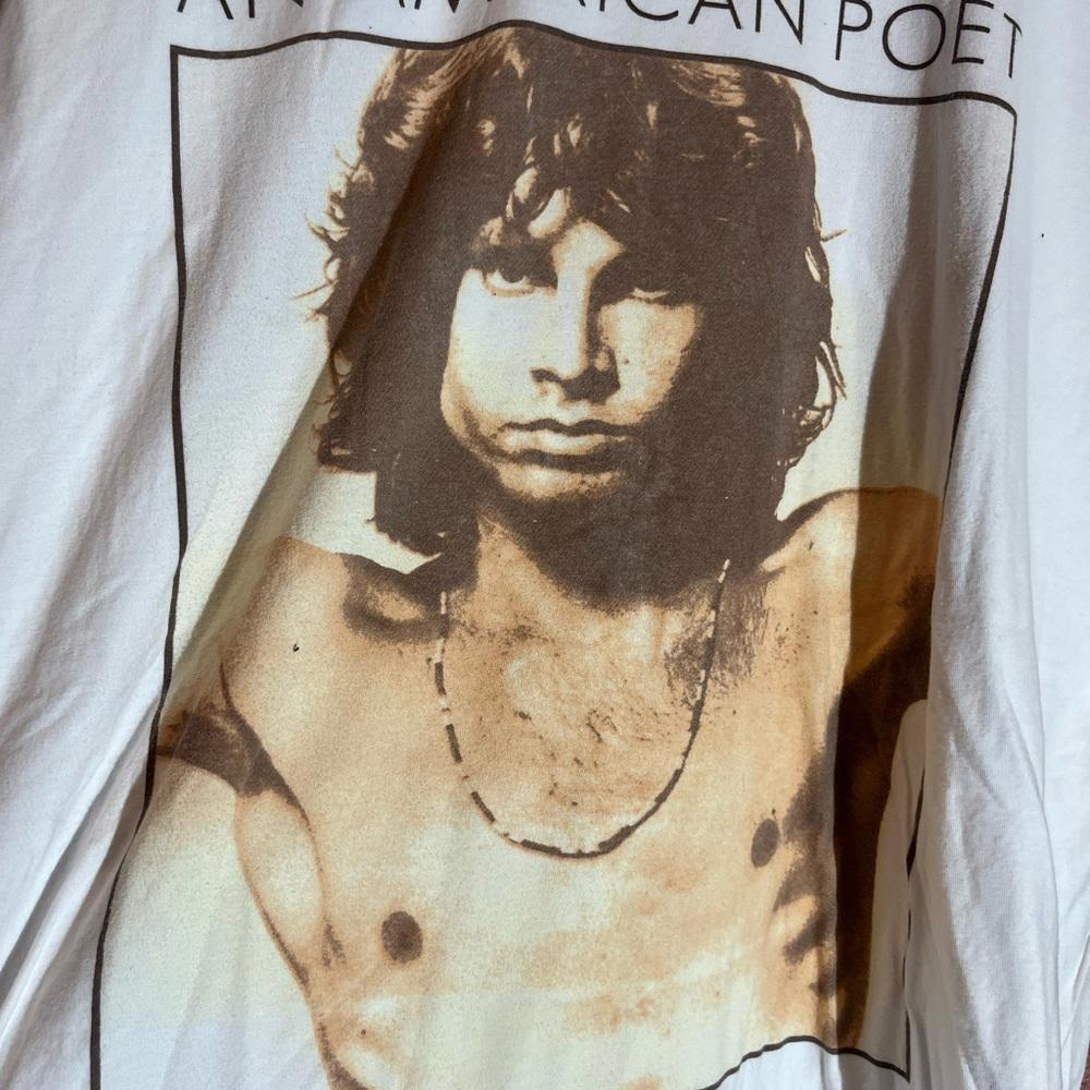 The doors xlarge white graphic vintage preowned tshirt