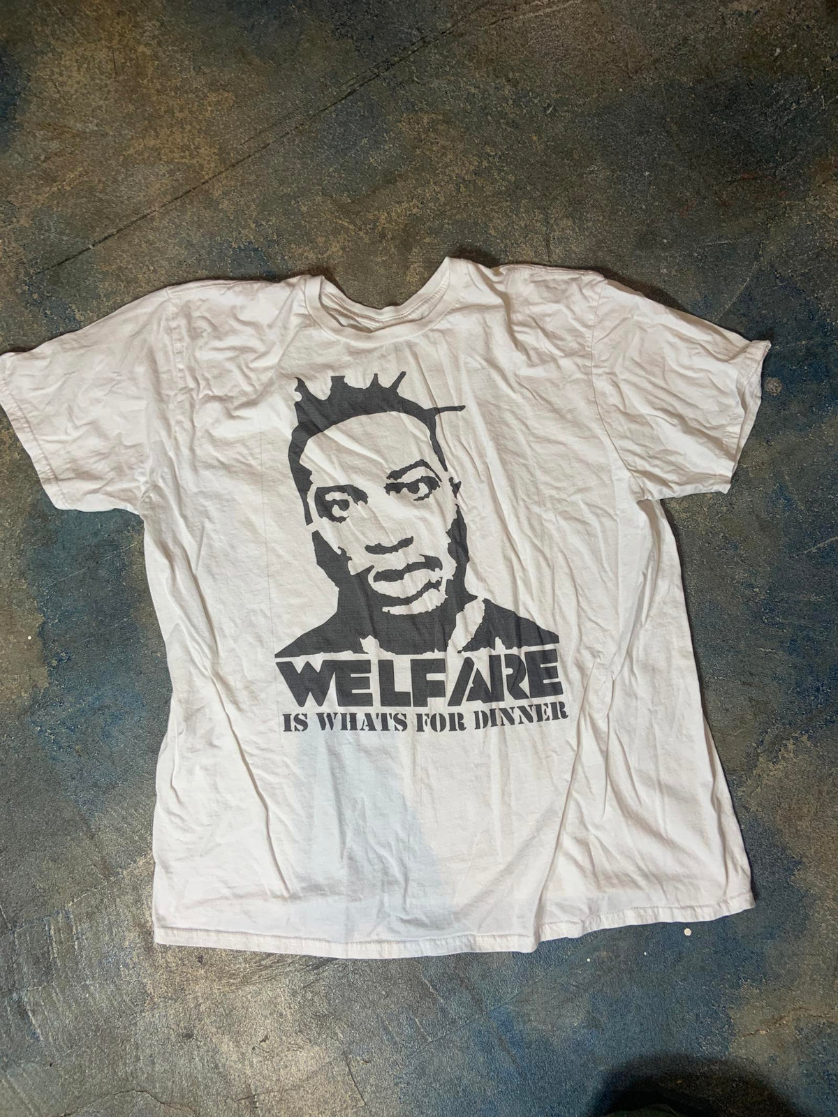 Welfare PreOwned XL White Shirt