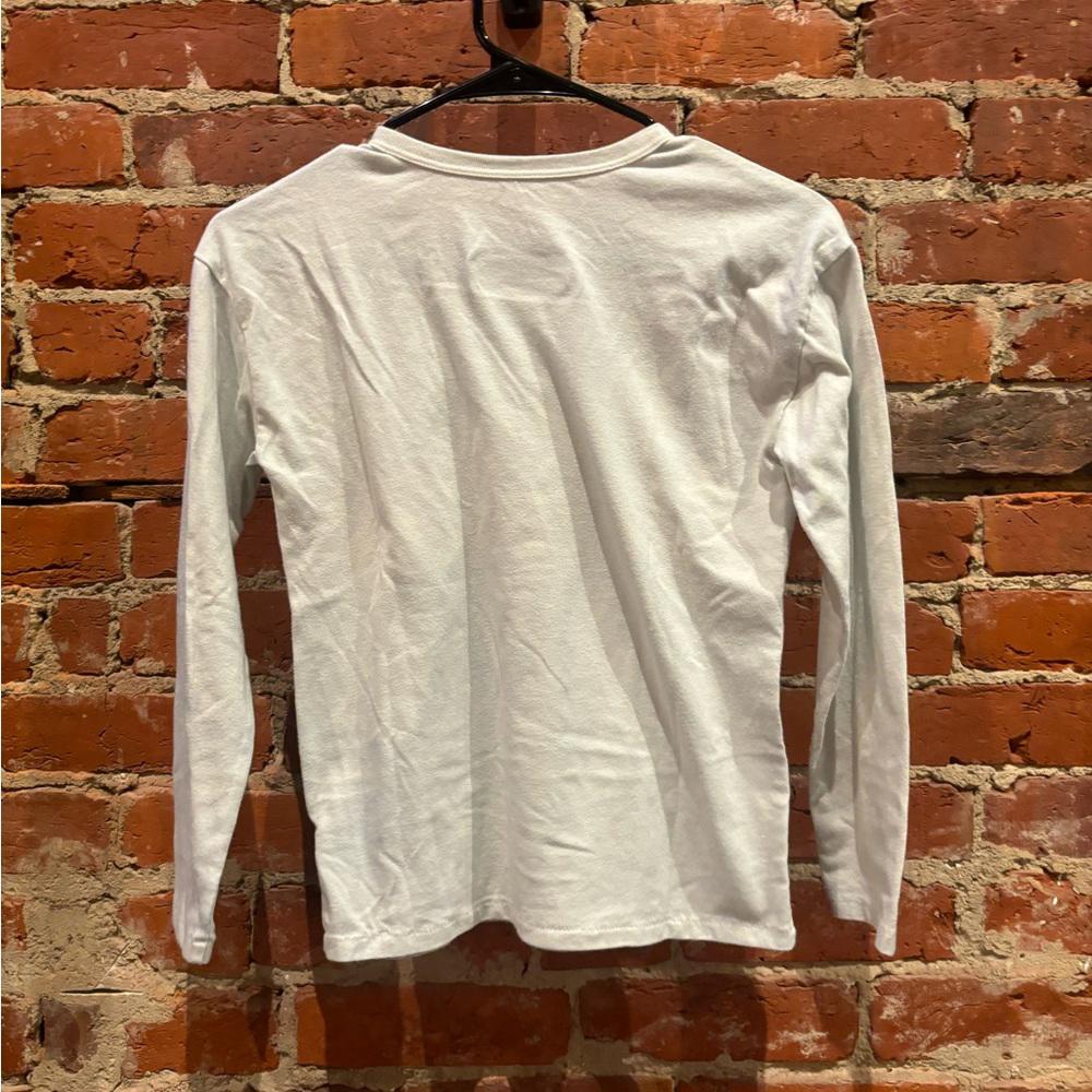 Nirvana xsmall size ten white graphic vintage preowned long sleeve tshirt