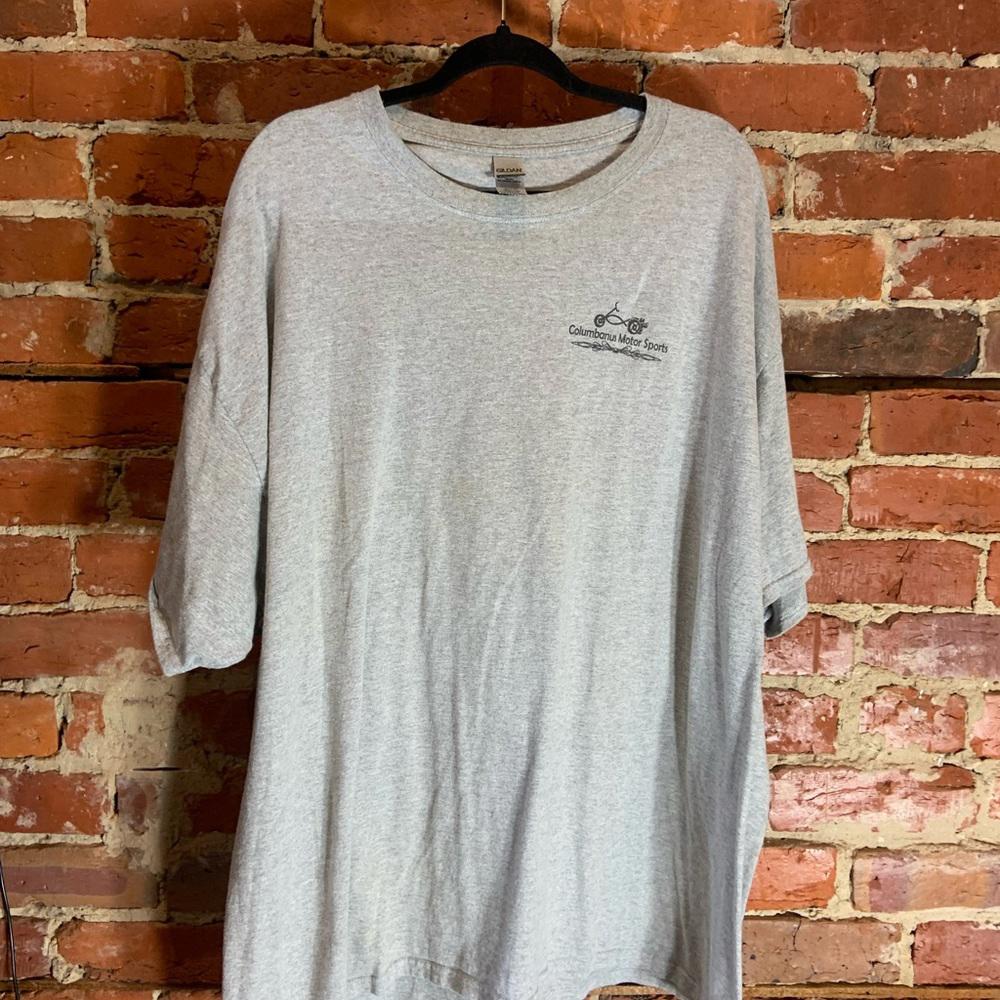 Columbanus motor sport 3xlarge grey graphic preowned T-shirt