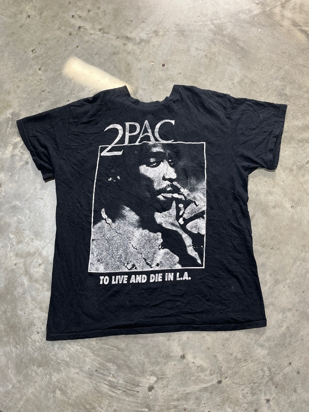 Tupac Preowned Medium T-shirt