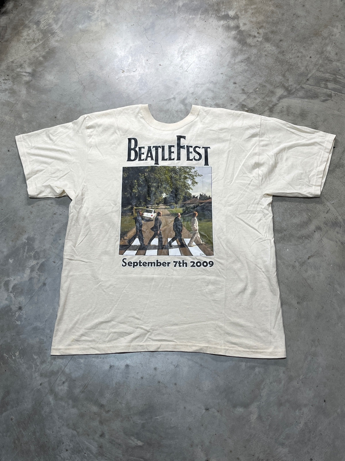 The Beatles Beatle Fest Preowned XL T-shirt