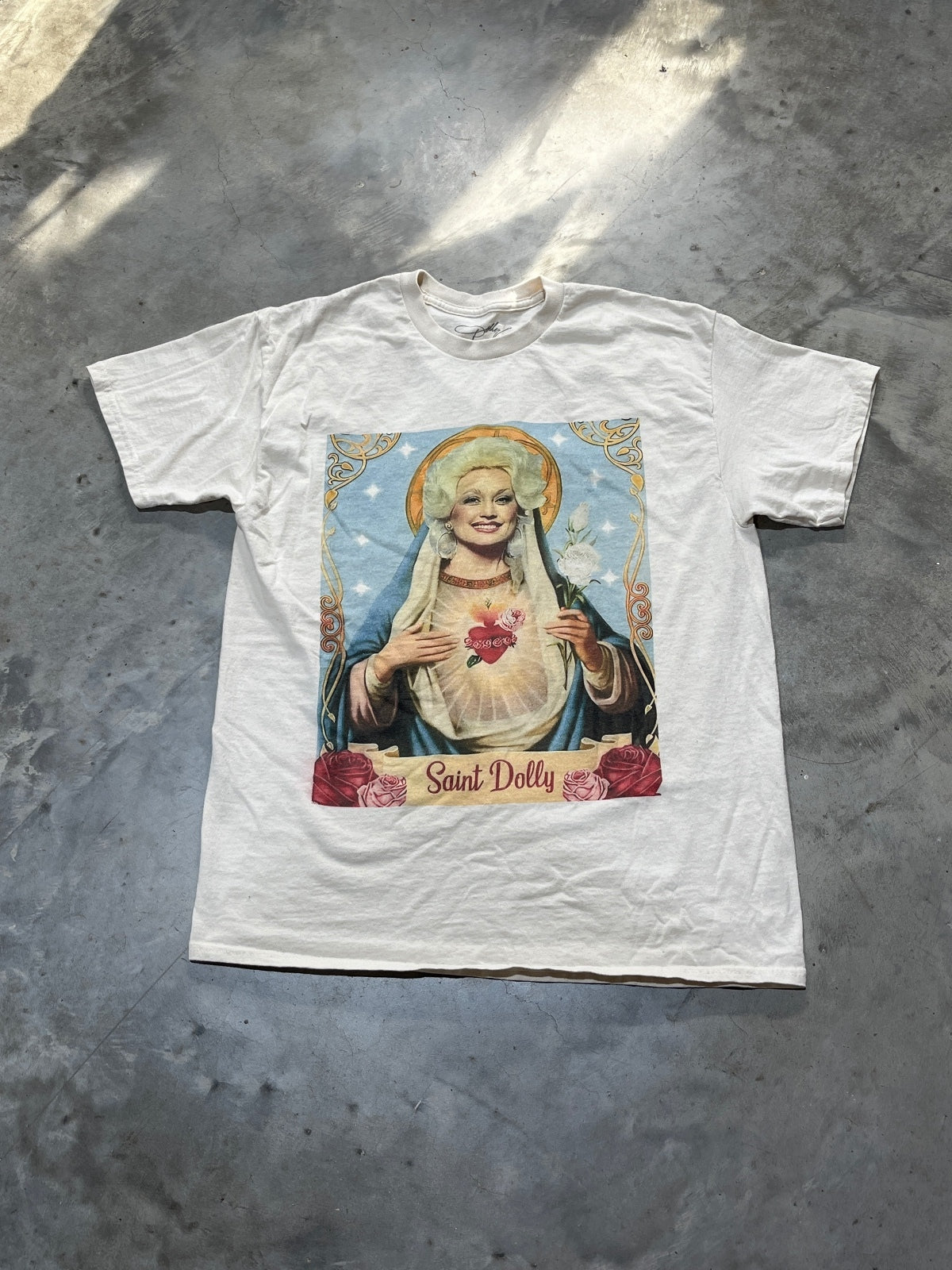 Saint Dolly Parton Preowned Large T-shirt