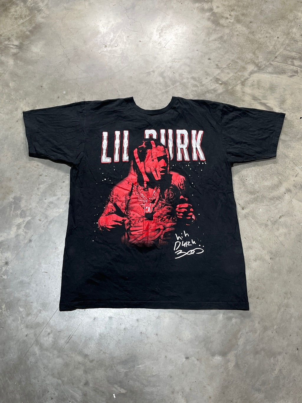 Lil Durk Preowned Large T-shirt