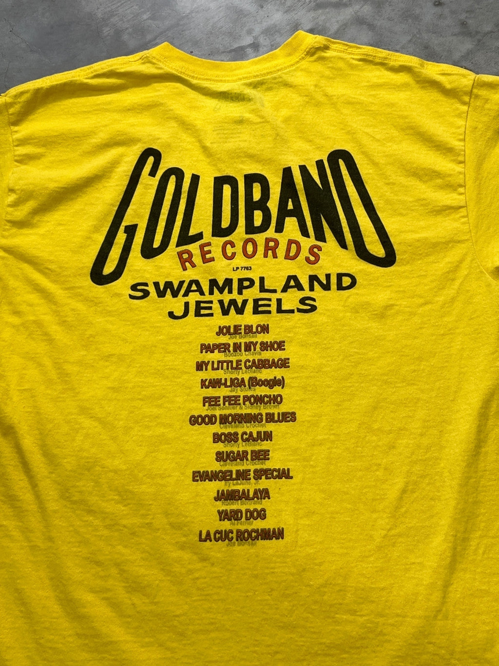 Goldband Records Preowned Large T-shirt