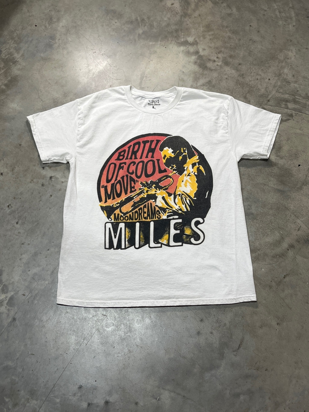 Miles Davis Preowned Large T-shirt