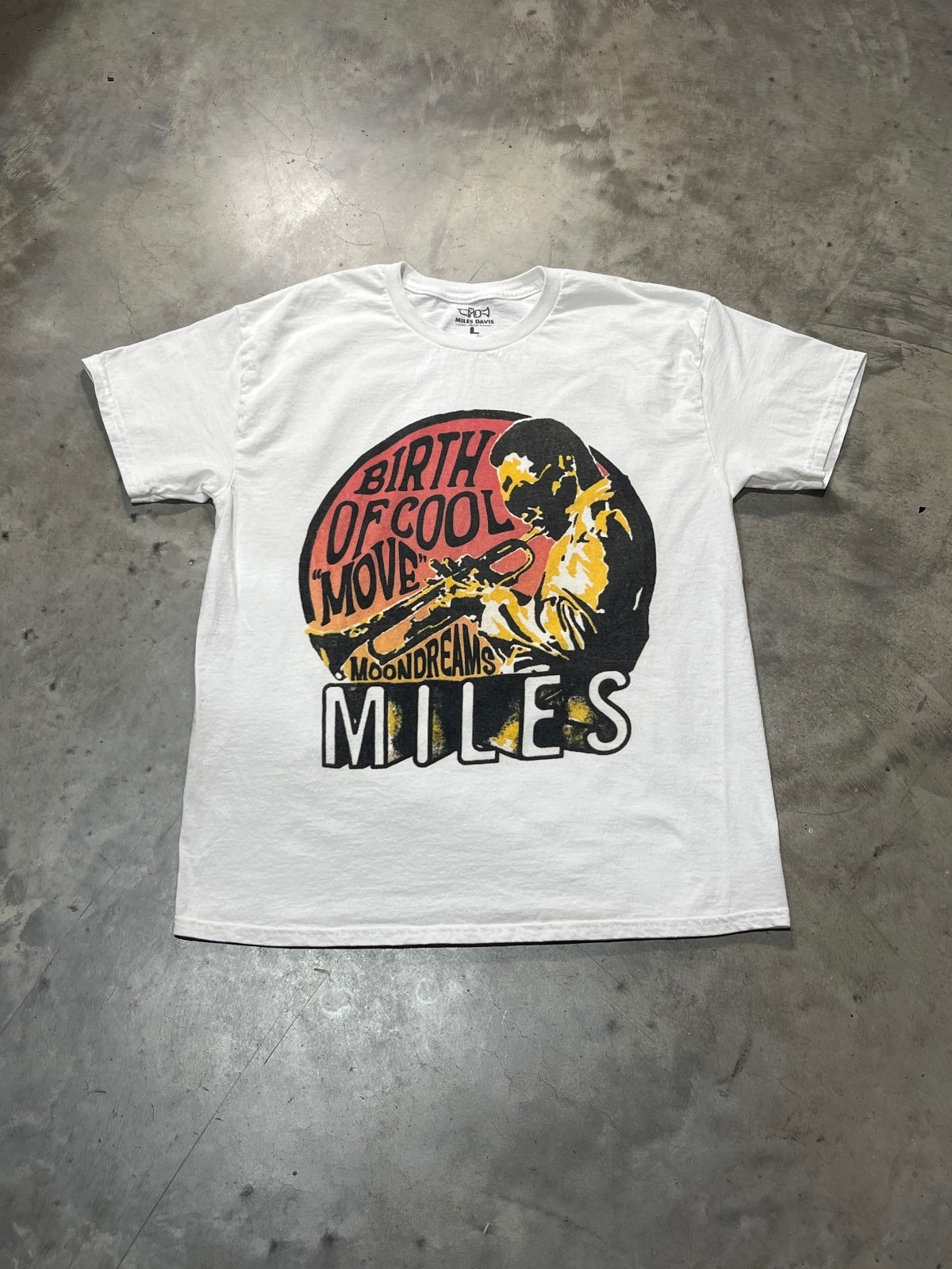 Miles Davis Preowned Large T-shirt