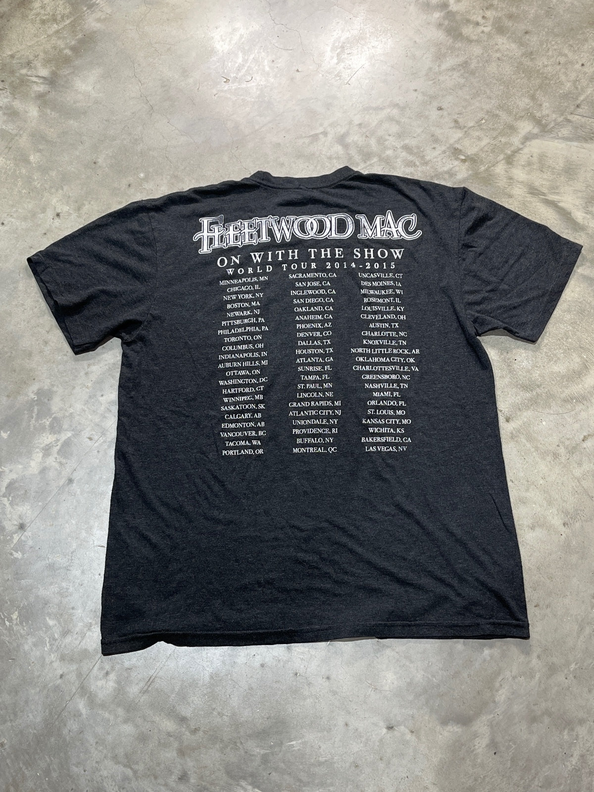 Fleetwood Mac Preowned XL T-shirt