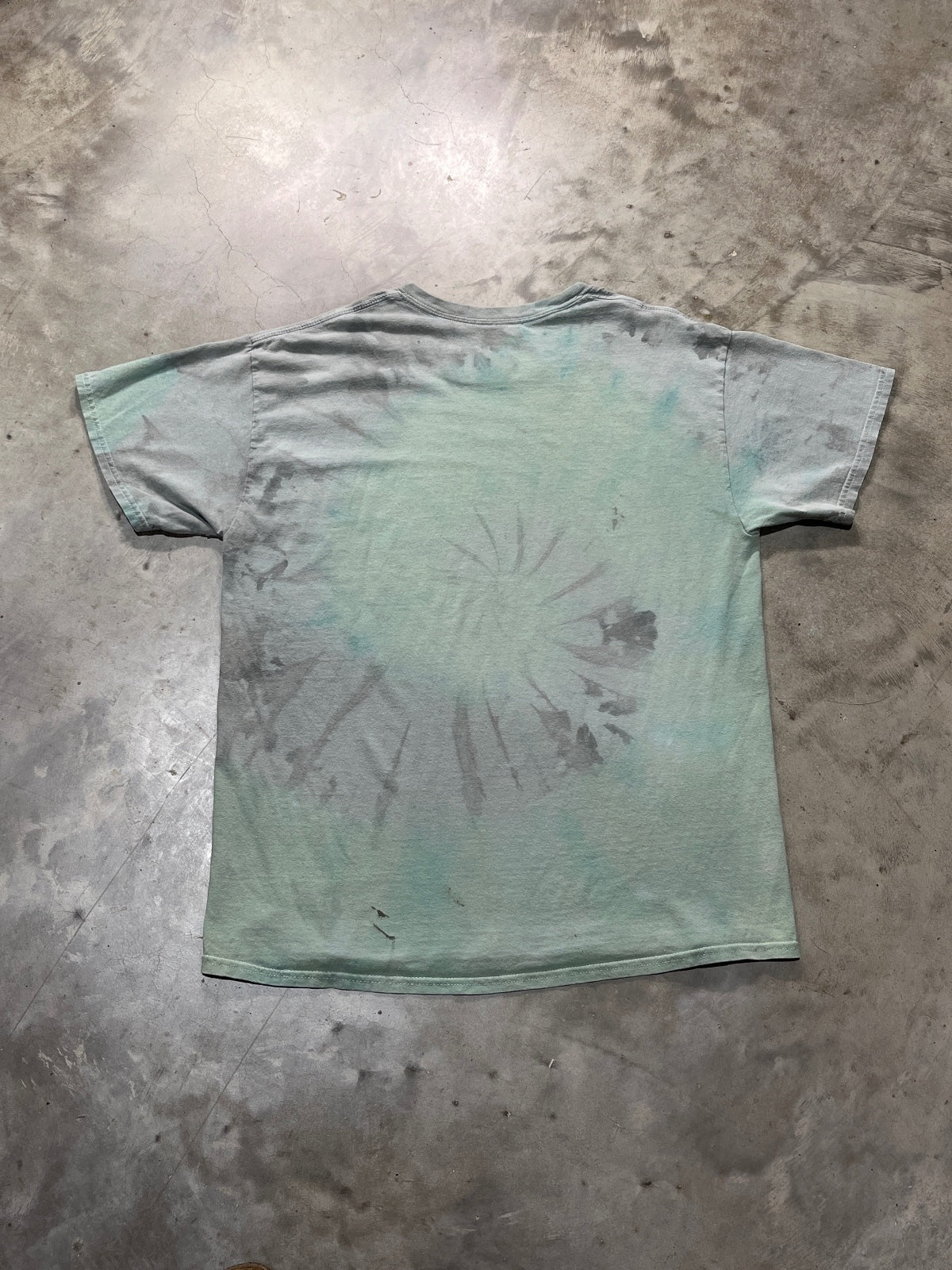 Pop Smoke Preowned Large Tie Dye T-shirt