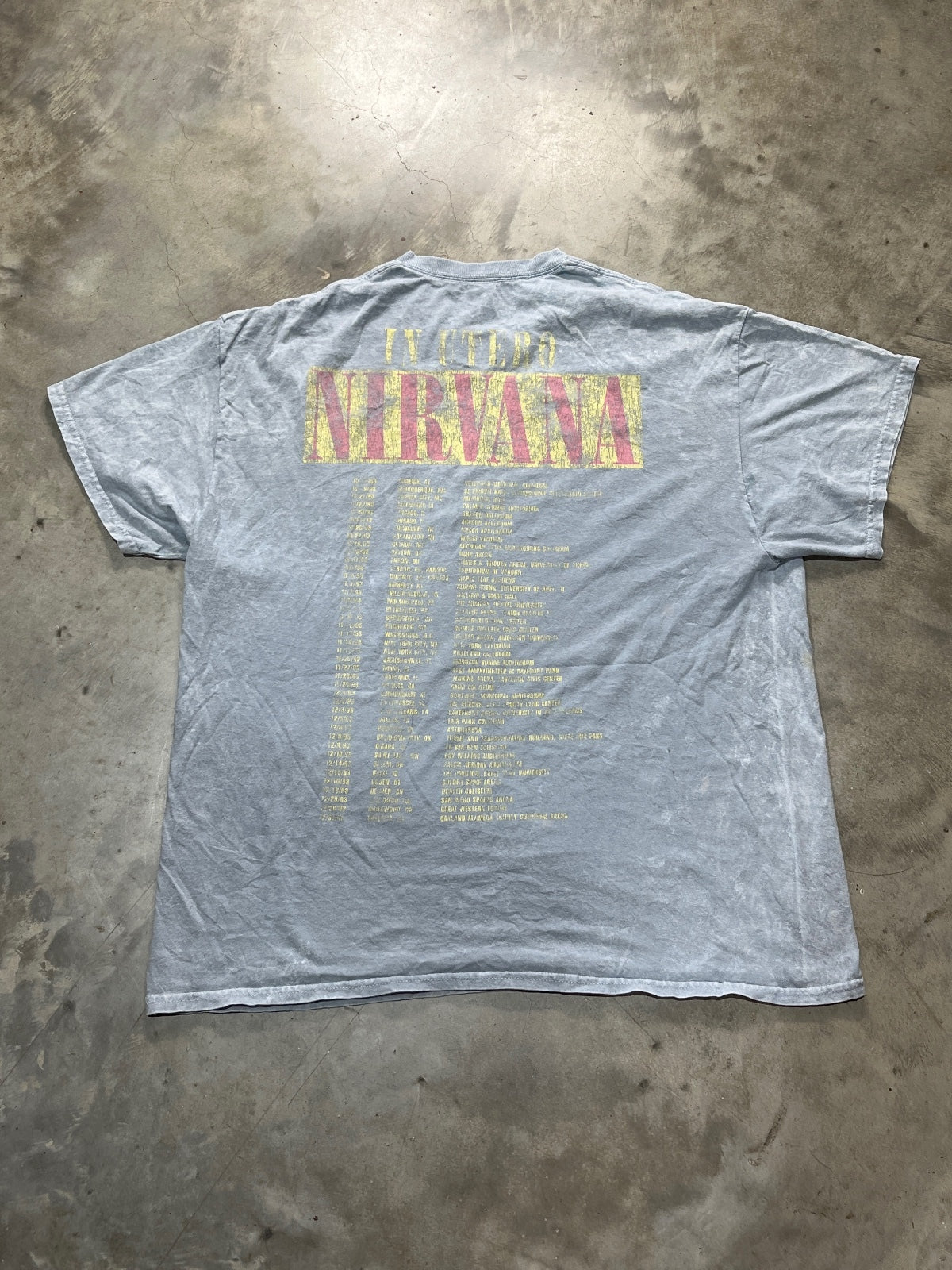 Nirvana Preowned XL T-shirt