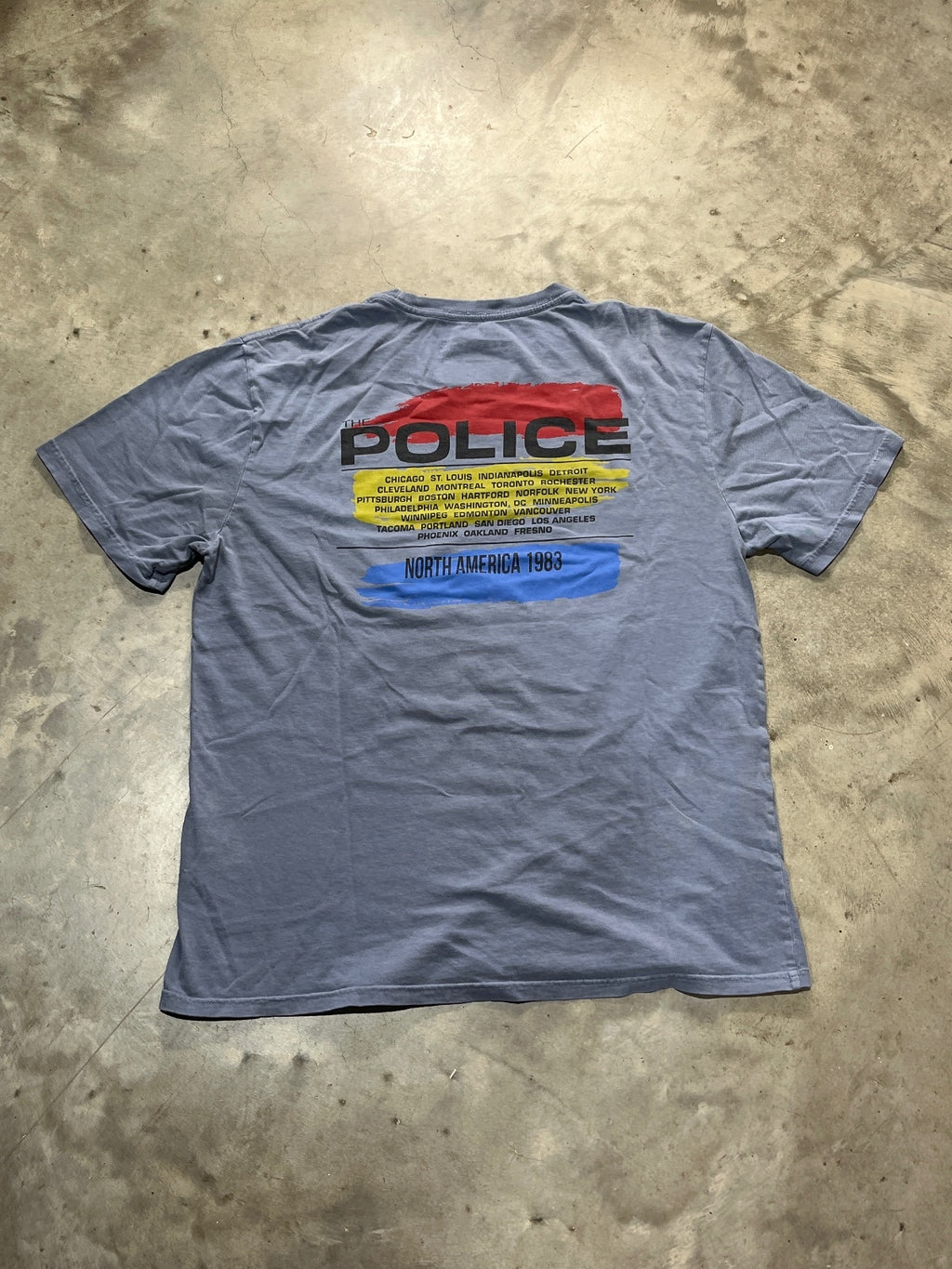 The Police Preowned Large T-shirt