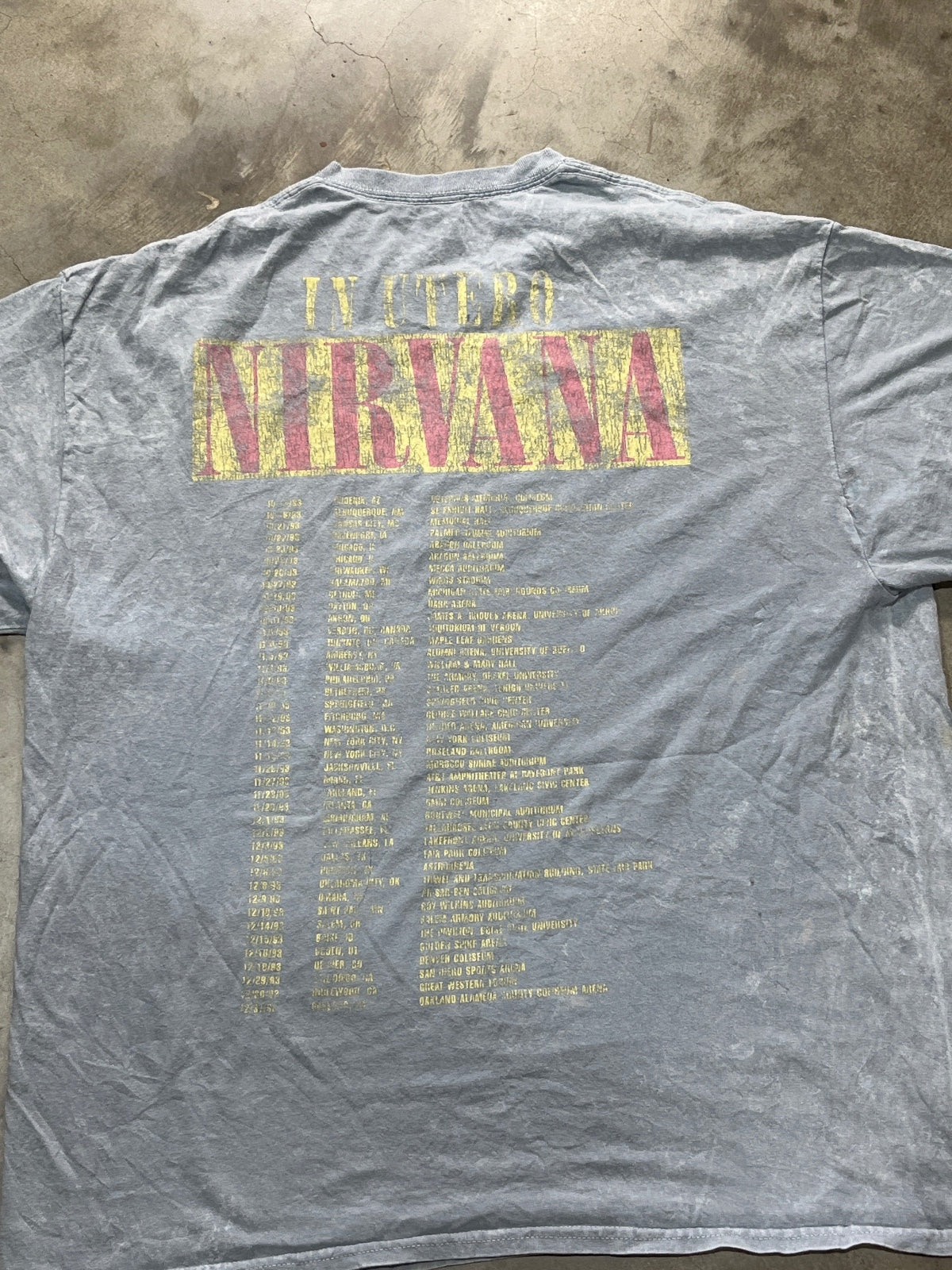 Nirvana Preowned XL T-shirt