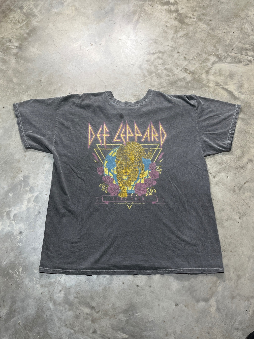 Def Leppard Preowned Large T-shirt