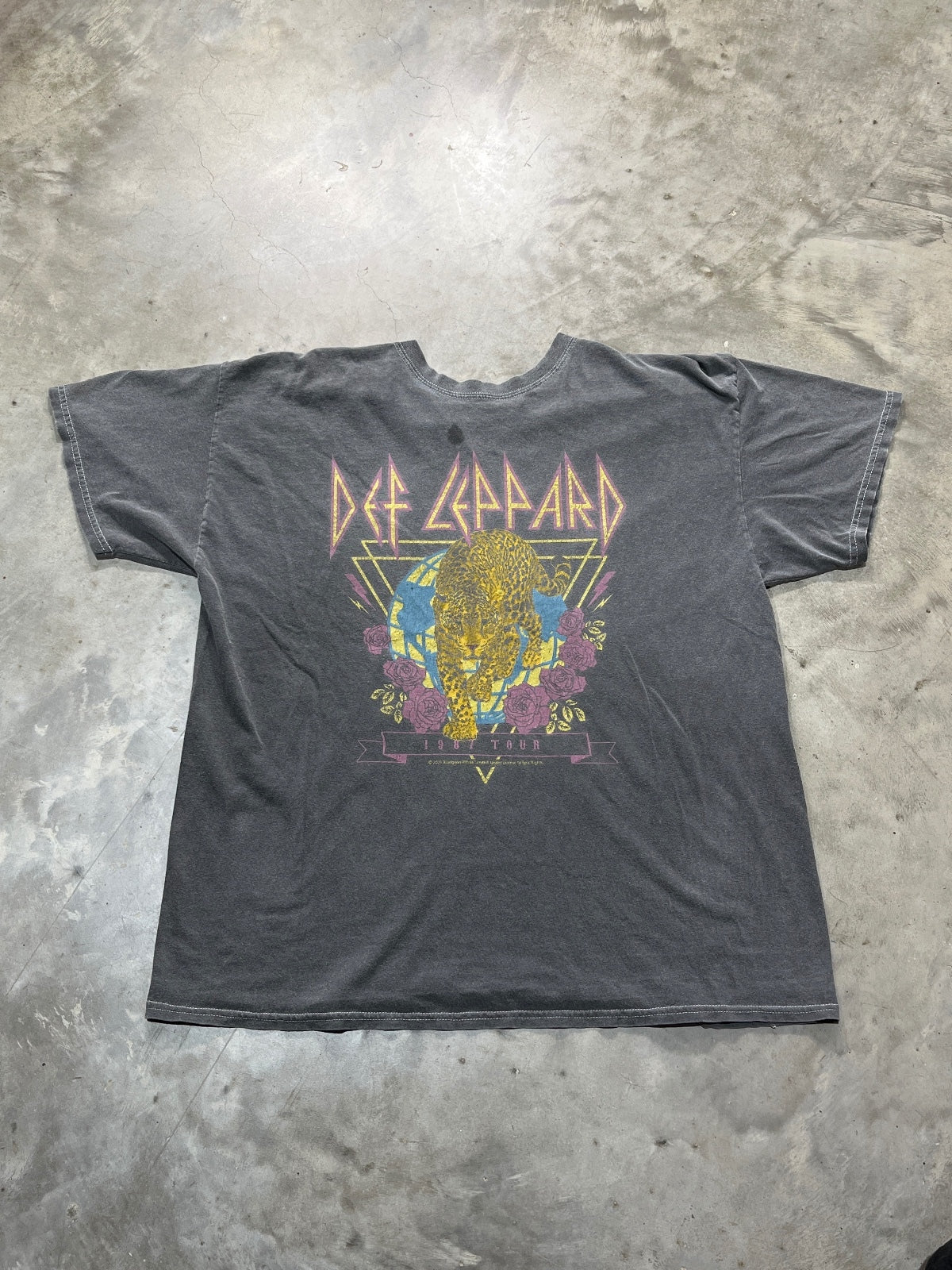 Def Leppard Preowned Large T-shirt