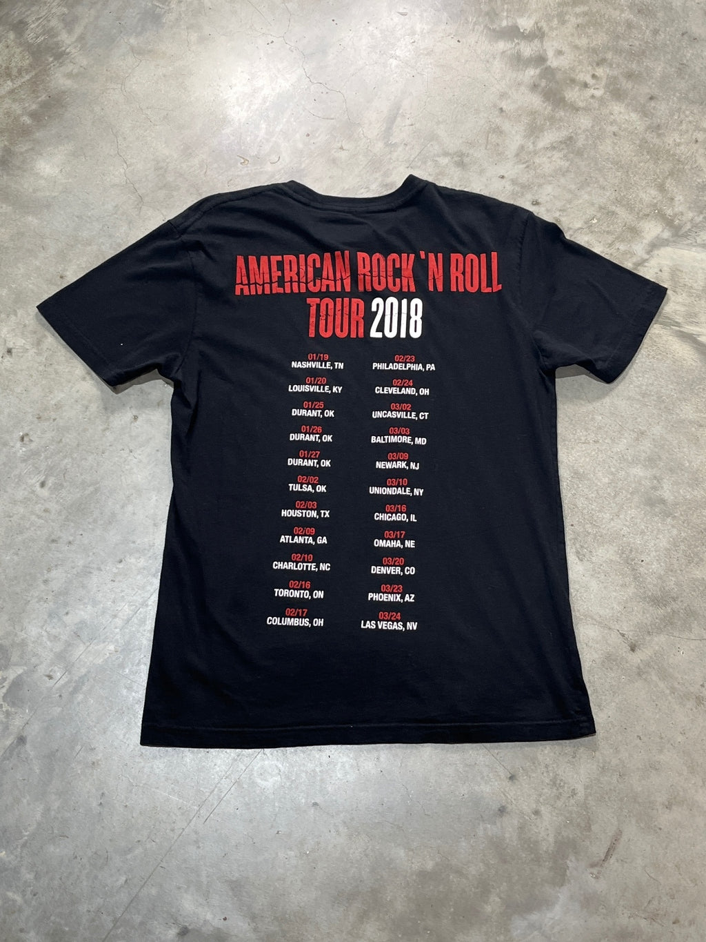Kid Rock Preowned Medium T-shirt