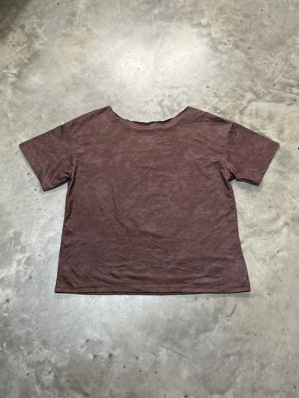 Lauryn Hill Preowned Large Cropped Neckline T-shirt