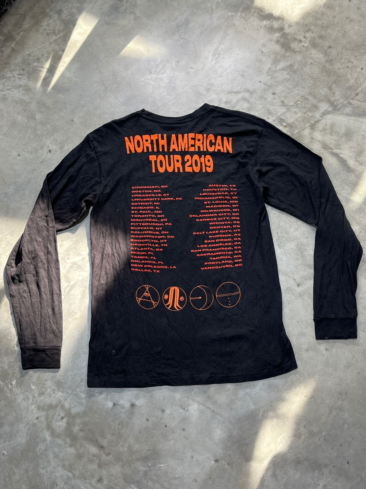 5 Seconds Of Summer Preowned Medium Long Sleeve T-shirt