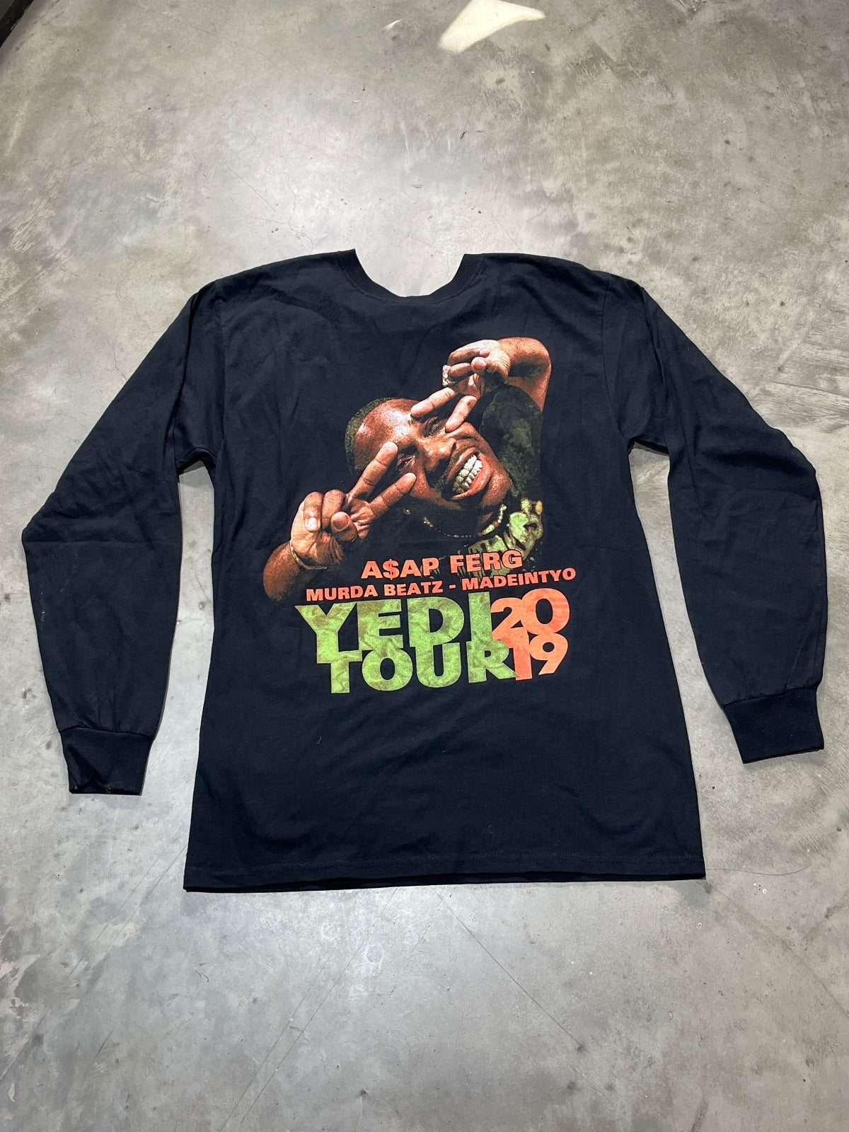 A$AP Ferg Preowned Medium Long Sleeve T-shirt