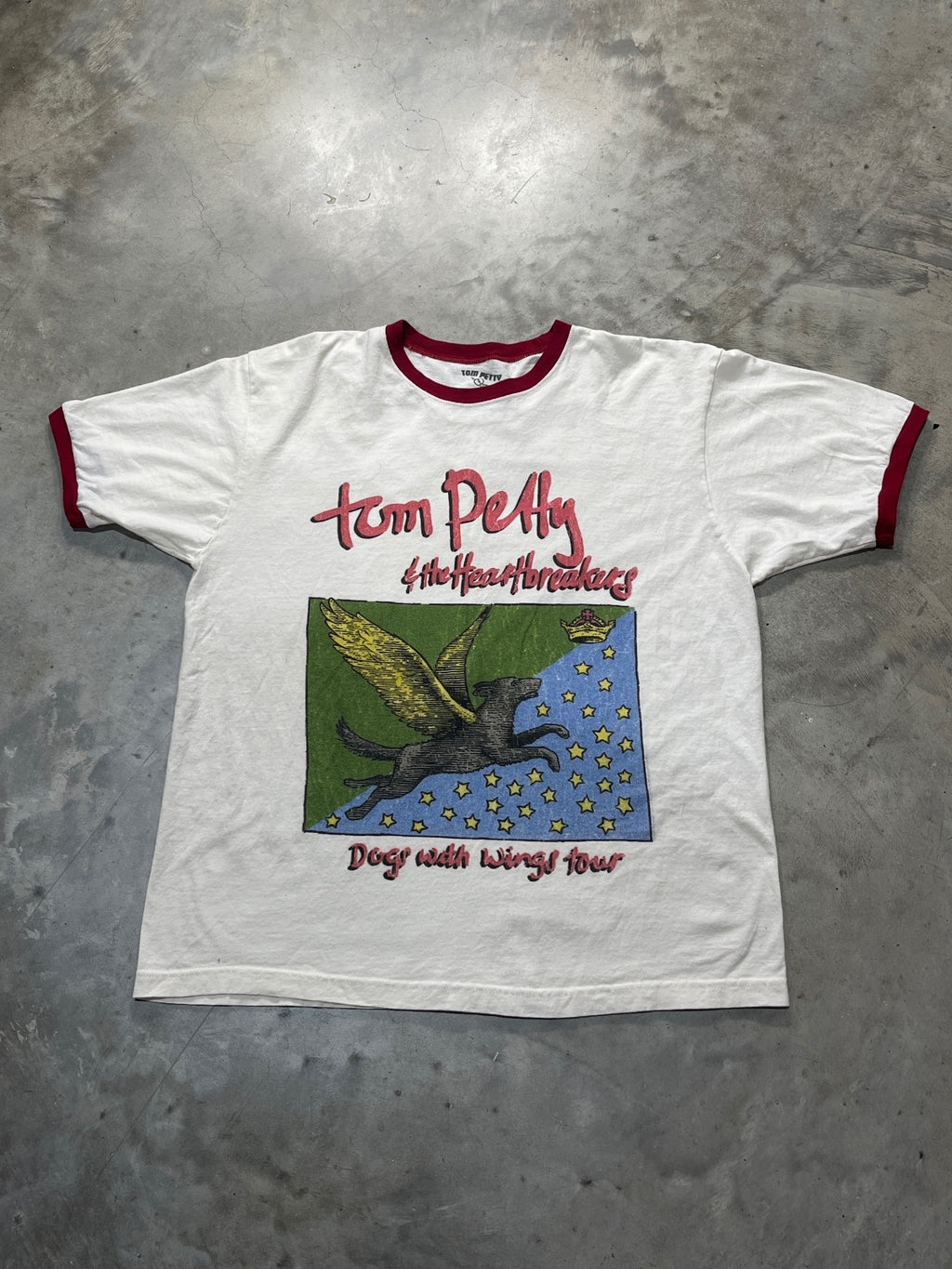 Tom Petty Preowned XL Ringer T-shirt