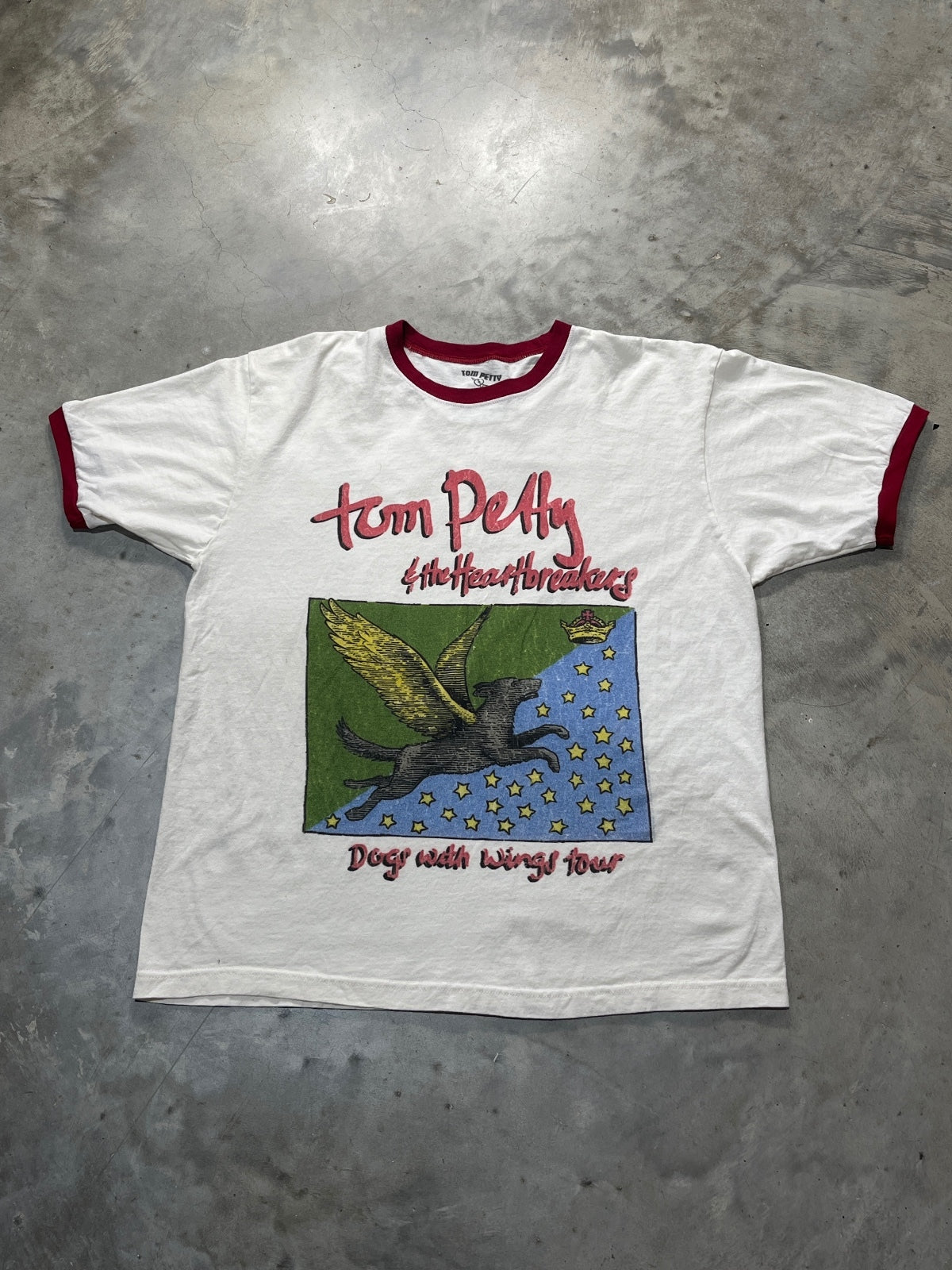 Tom Petty Preowned XL Ringer T-shirt