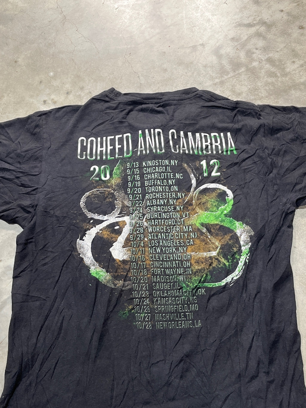 Coheed And Cambria Preowned Medium T-shirt