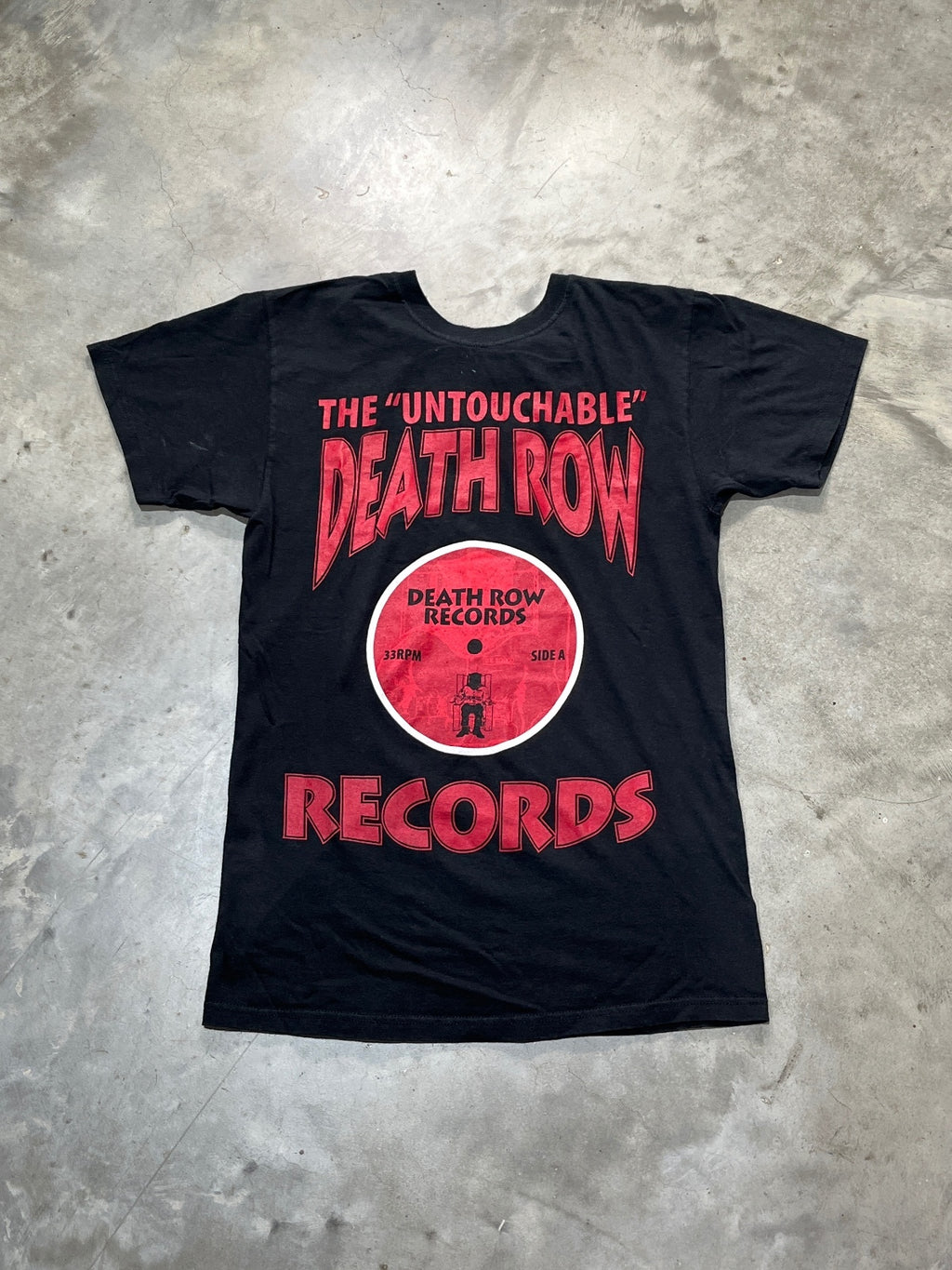 Death Row Records Preowned Small T-shirt