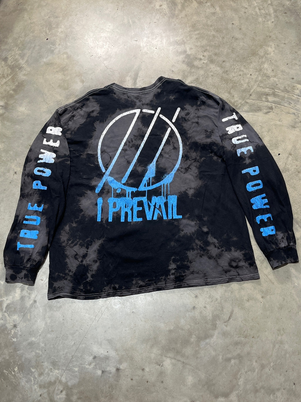 I Prevail Preowned 2XL Tie Dye Long Sleeve T-shirt