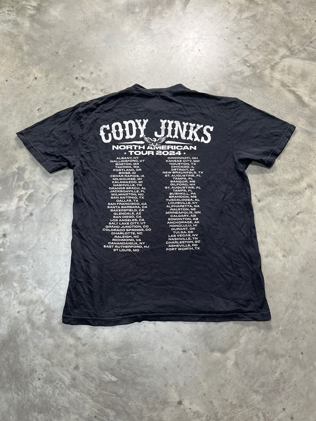 Cody Jinks Preowned Large T-shirt