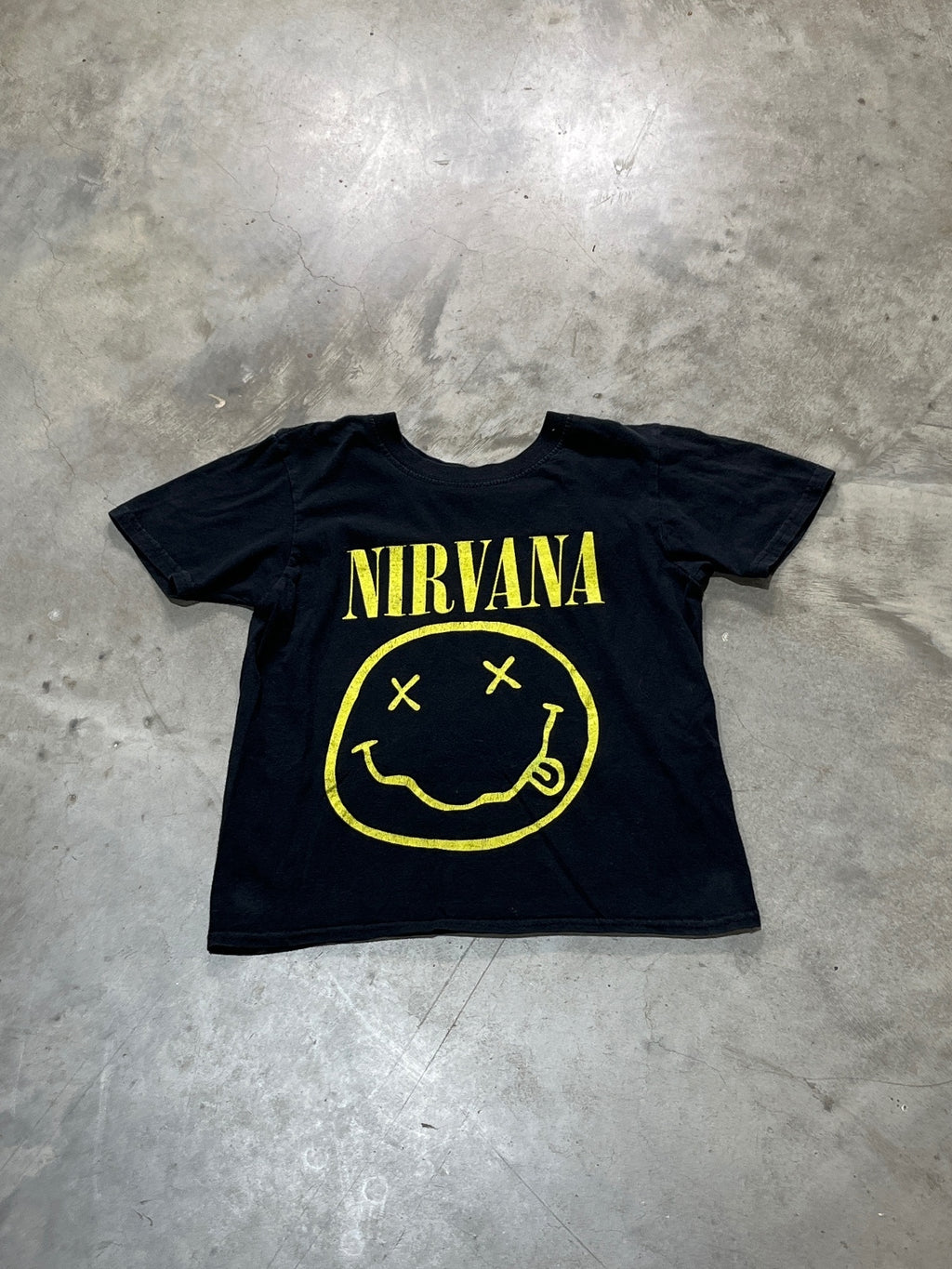 Nirvana Preowned Small Cropped T-shirt
