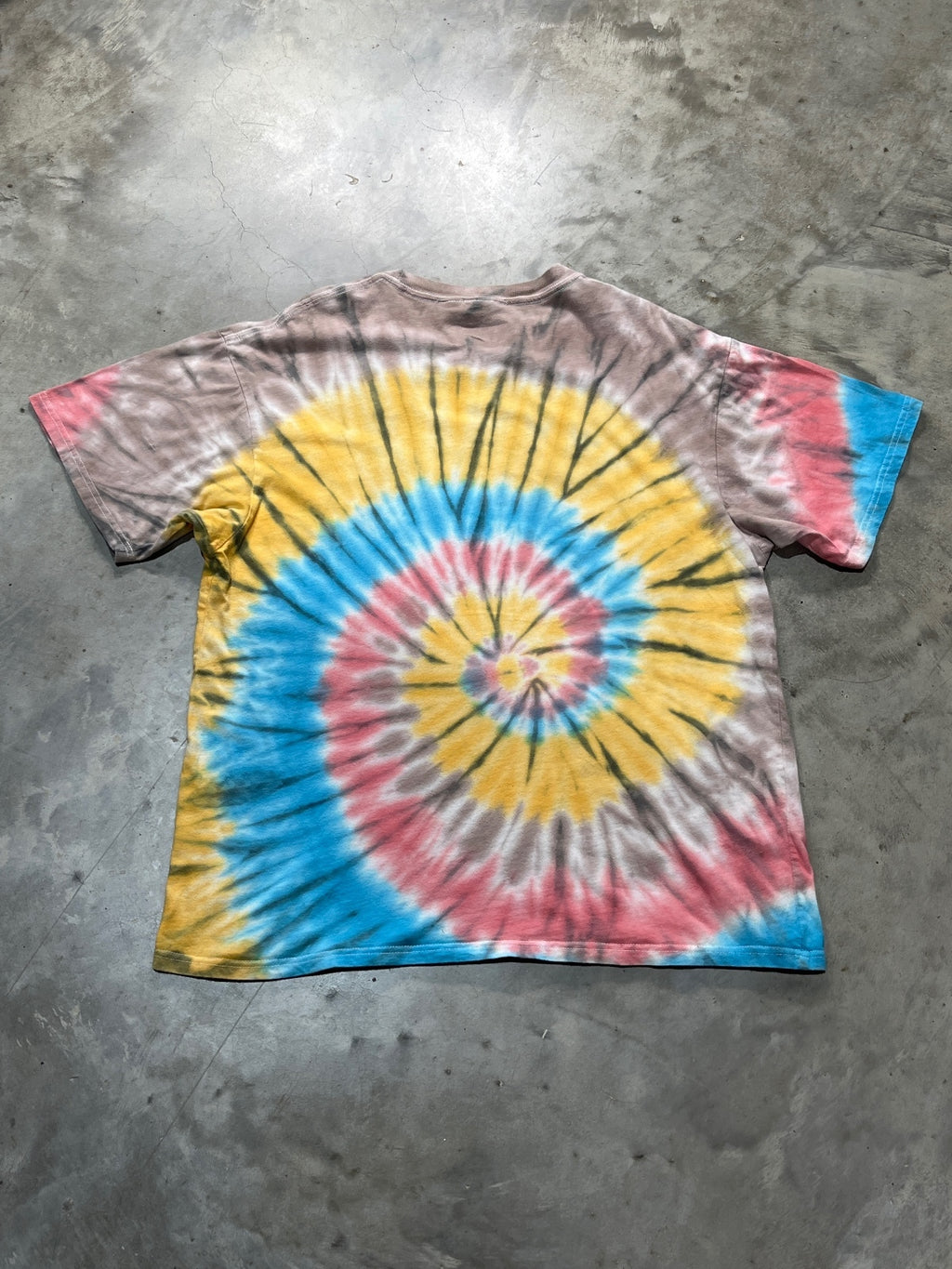 ACDC Preowned Large Tie Dye T-shirt