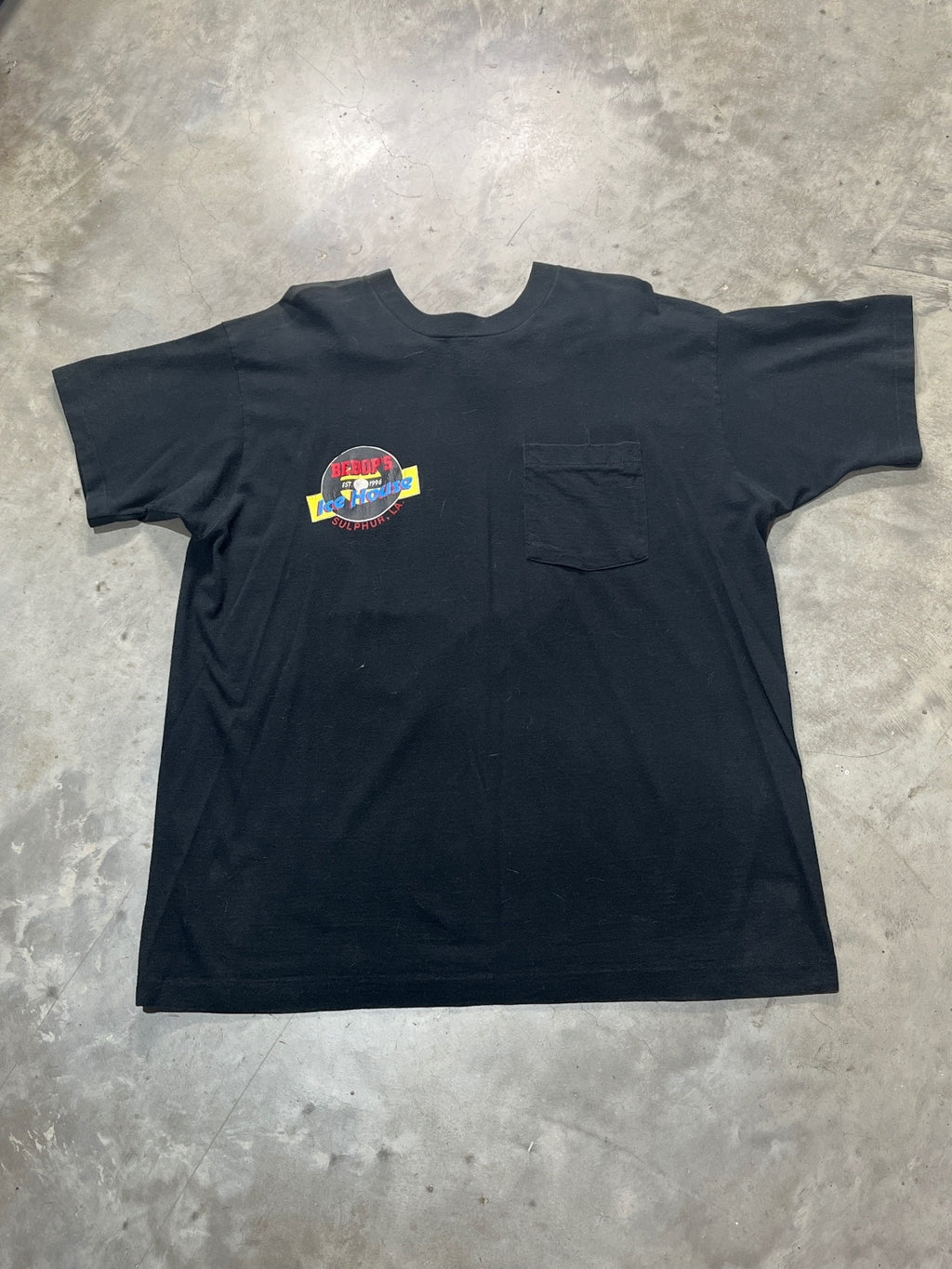 Vintage Bebop’s Ice House Sulphur, La. Preowned XL T-shirt