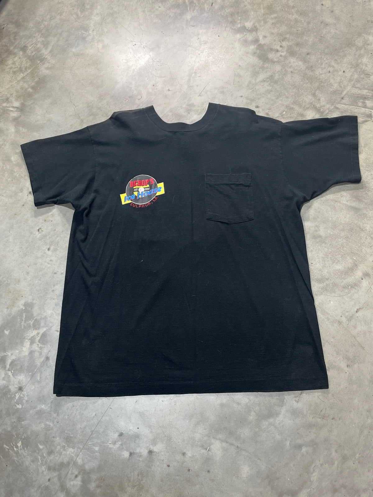 Vintage Bebop’s Ice House Sulphur, La. Preowned XL T-shirt