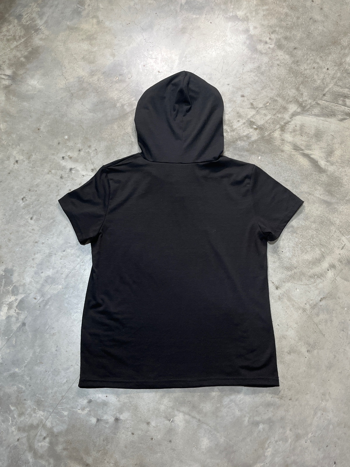 The Rolling Stones Preowned Medium Distressed Hooded T-shirt