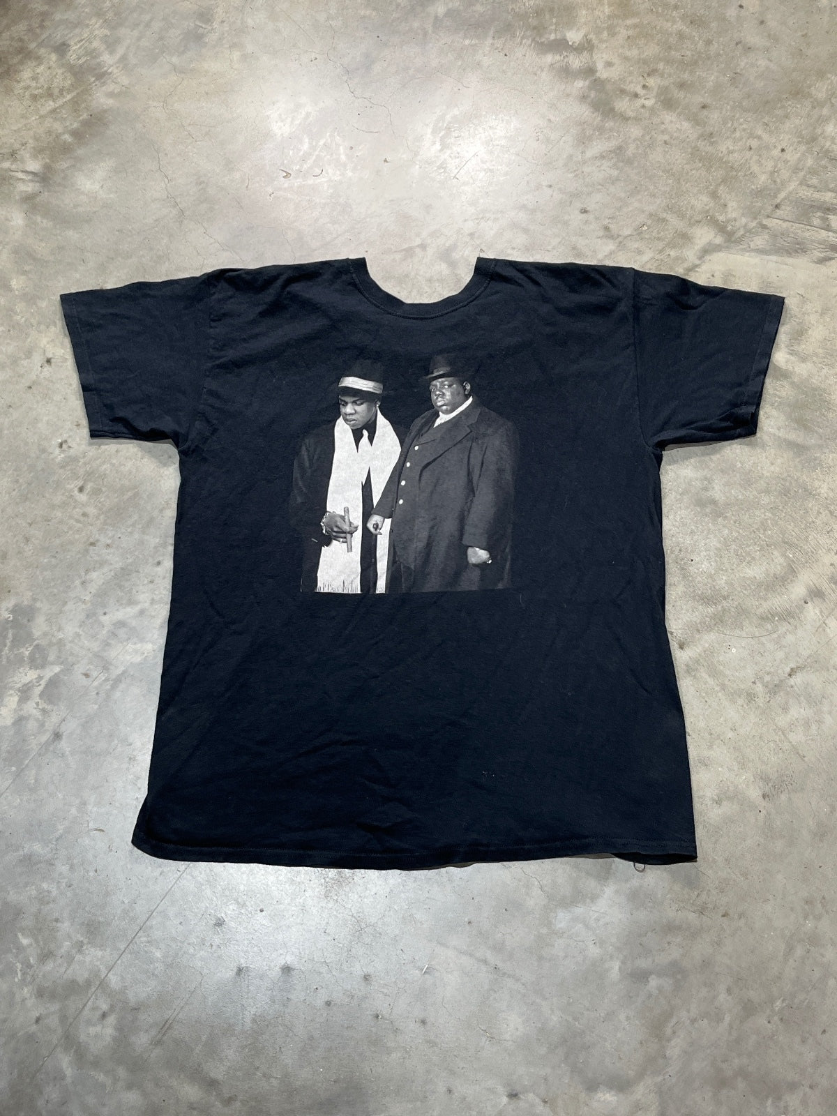Biggie & Jay Z Preowned Large T-shirt