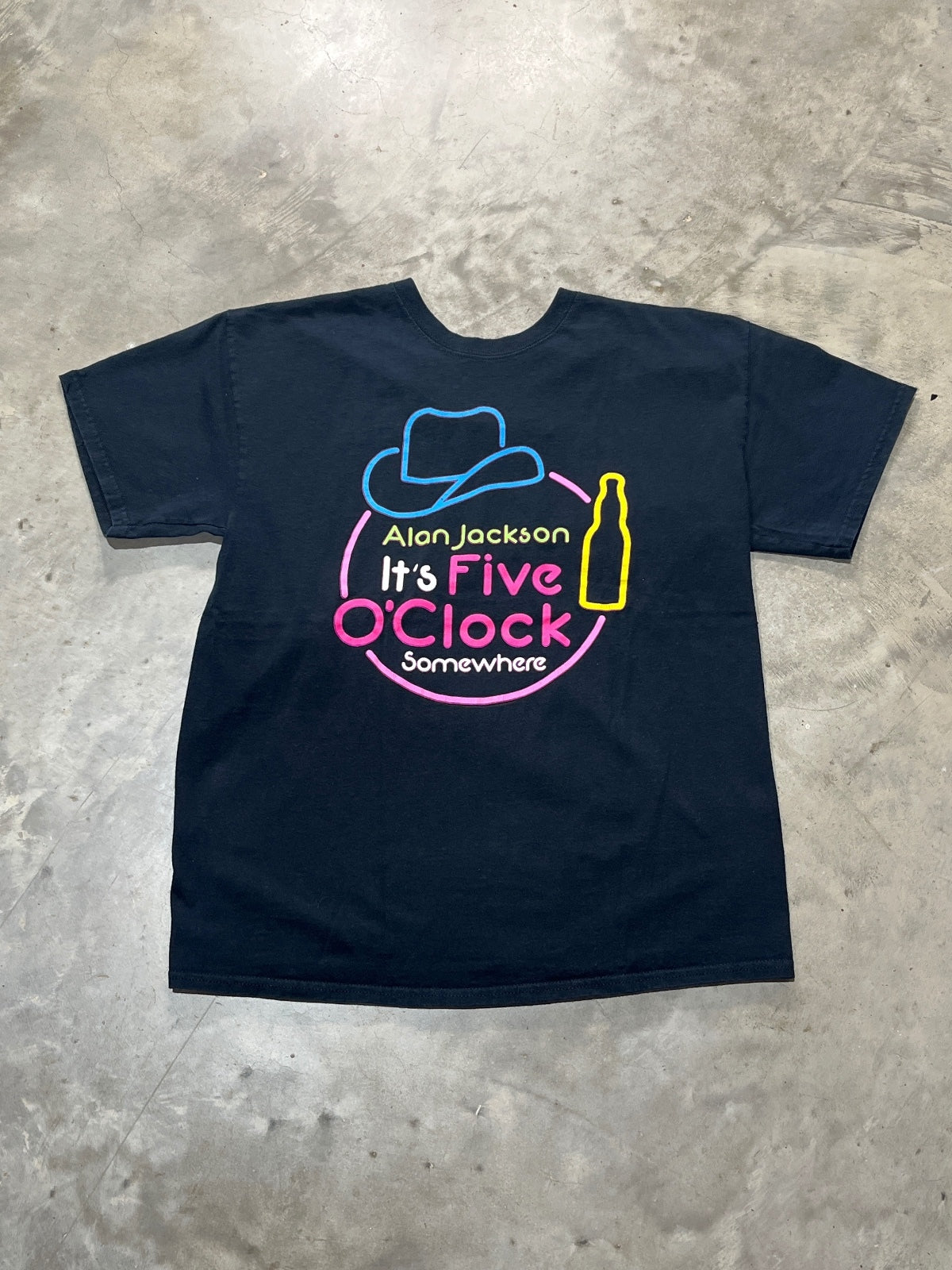 Alan Jackson Preowned Large T-shirt