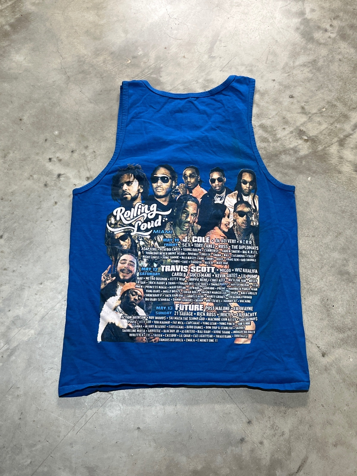 Rolling Loud Preowned Small Tank Top T-shirt