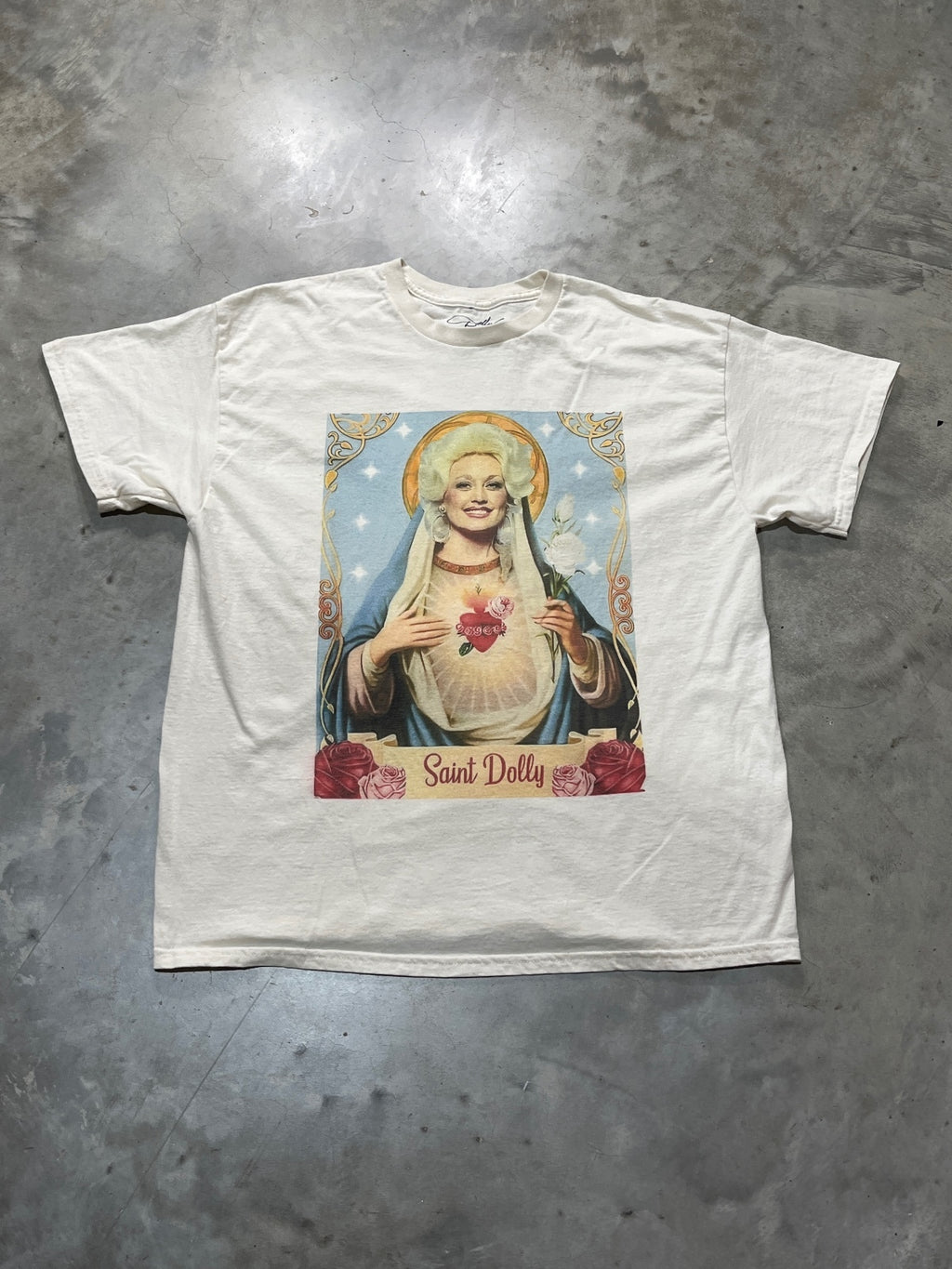 Saint Dolly Parton Preowned XL T-shirt