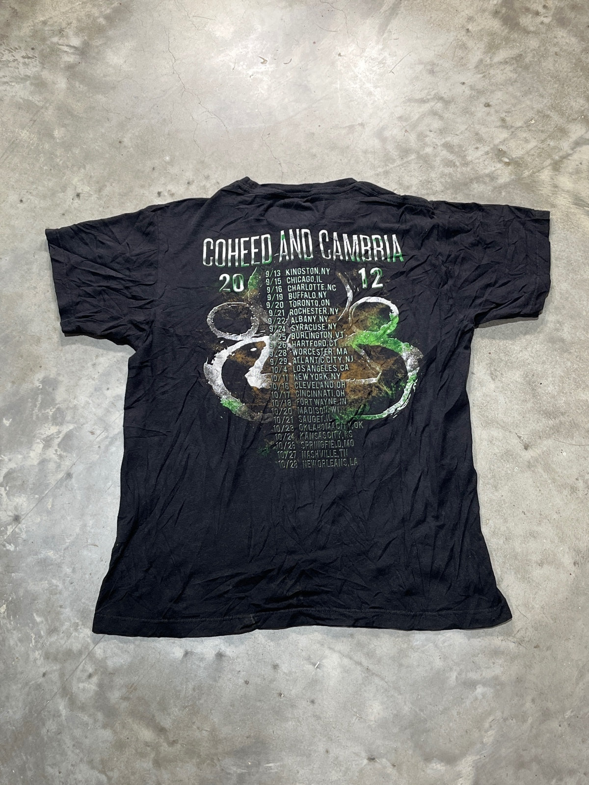 Coheed And Cambria Preowned Medium T-shirt