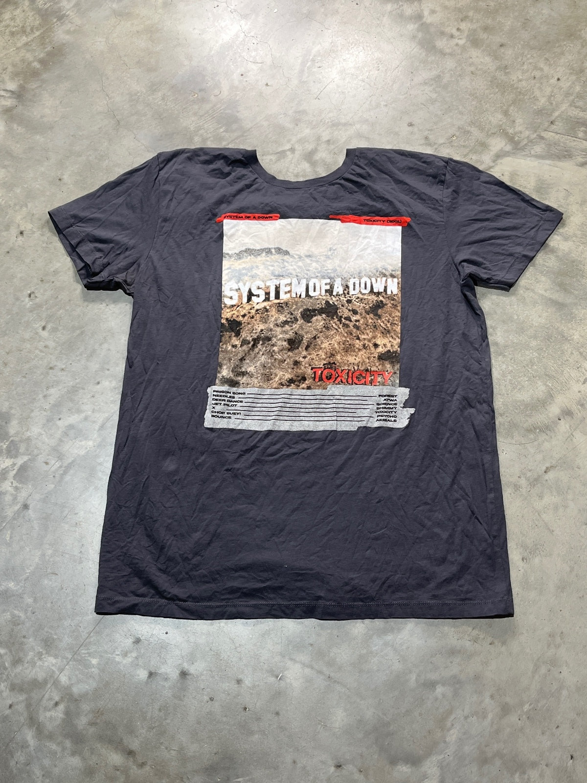 System Of A Down Preowned XL T-shirt