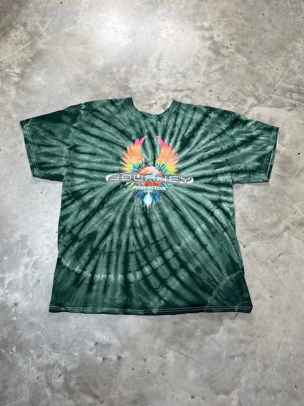 Journey Preowned XL Tie Dye T-shirt